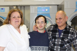 Alberto Bonvicini, insieme ai suoi colleghi Roberta e Michele