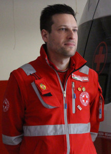Pierfrancesco Buchi, presidente uscente ed unico candidato alle elezione della CRI di Luino
