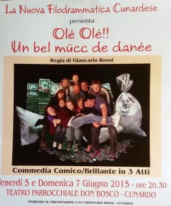 "A teatro con la Nuova Filodrammatica Cunardese"