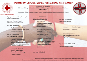 Il Programma "Ciao come ti chiami?"