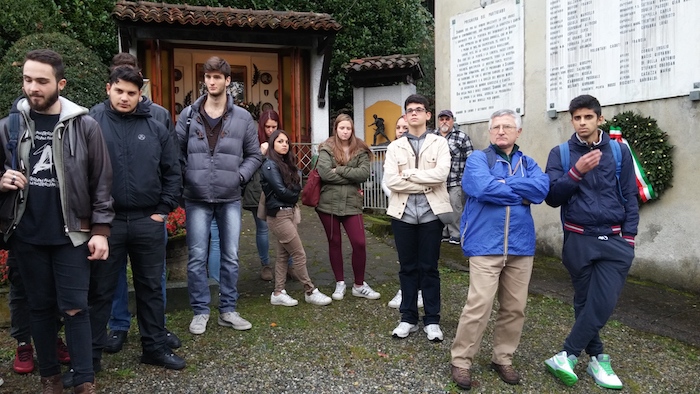 Tanti gli studenti dell'I.S.I.S. Città di Luino in visita alla Gera di Voldomino. Per non dimenticare