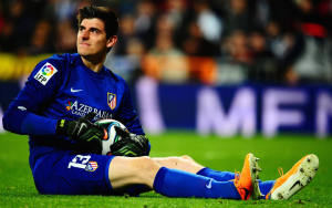 Il portiere belga in forza all'Atletico Madrid, Thibaut Courtois (nguoiduatin.vn)