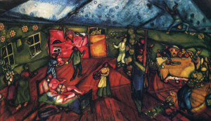 "Birth", di Marc Chagall (wikiart.org)
