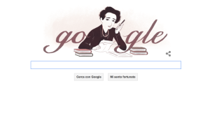 Il Doodle di Google, dedicato ad Hannah Arendt (google.com)