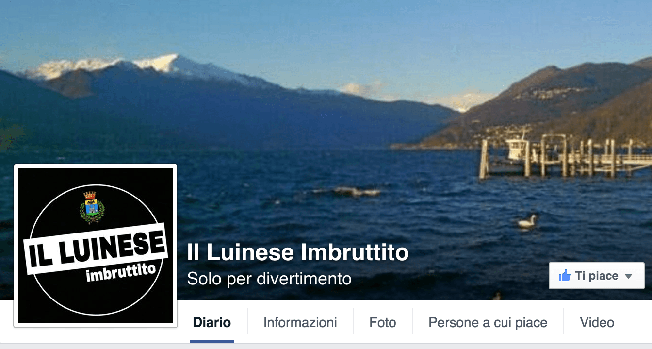 Ecco "Il Luinese Imbruttito": in poche ore è già un successo. "Il nostro paese tra diletto e luoghi comuni"