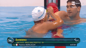 Rio 2016, Paralimpiadi: Morlacchi fantastico, inizia con un argento nei 400 stile libero S9