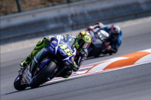 Valentino Rossi durante il Gp di Brno (allaguida.it)