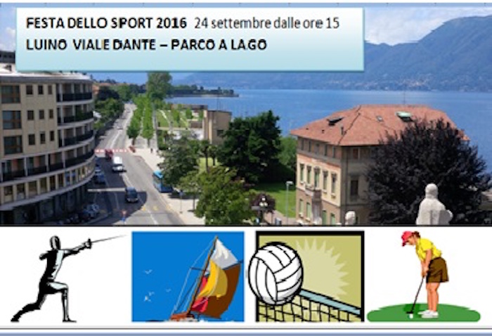 Luino, sabato 24 la "Festa dello Sport" tra viale Dante e il Parco a Lago. Ecco le modifiche alla viabilità