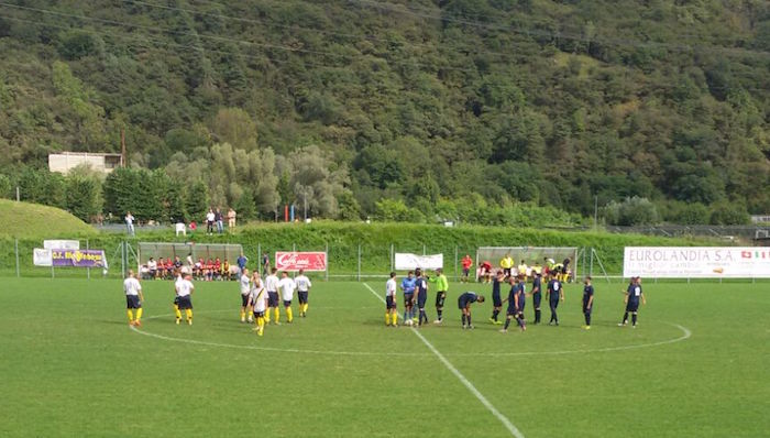 Un Luino-Maccagno cinico si disfa del Viggiù grazie ad un grande Ancelliero. Finisce 2-1