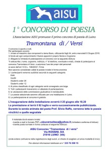 Da giugno, tra poesia e cultura, al via il progetto Aisu "Dalle Valli al Lago: l'eco del cuore". Tanti eventi nei prossimi mesi