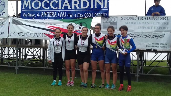 Canottieri Germignaga: un oro, tre argenti e un bronzo da Angera