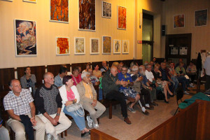 Luino, i cittadini presenti durante il consiglio comunale di ieri sera