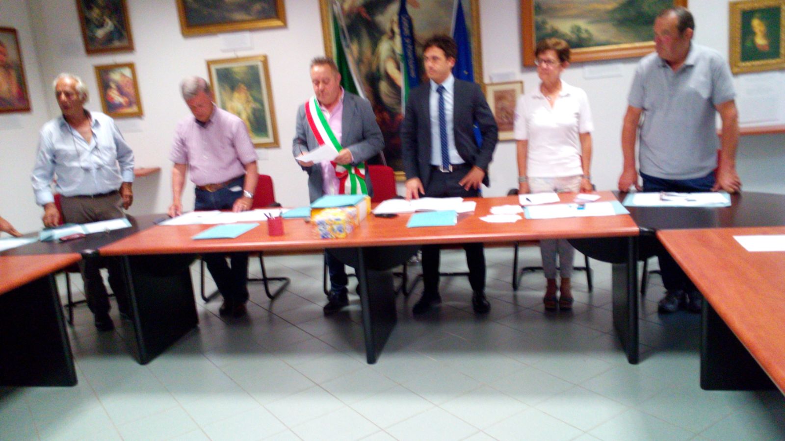 Montegrino, ieri il primo consiglio comunale. Il giuramento di Prato e la nuova giunta