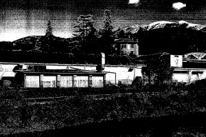 Il fabbriacato dell'ex Castelletto Ticino in via Voldomino a Luino (Foto archivio)