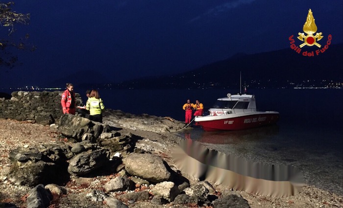 Castelveccana: sub muore nelle acque del lago