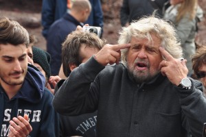 Il fondatore del M5S, Beppe Grillo (barbadillo.it)