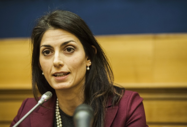 Raggi, via De Dominicis e no a Roma 2024
