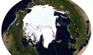 Poli ai minimi storici: riscaldamento globale sta facendo sciogliere il ghiaccio