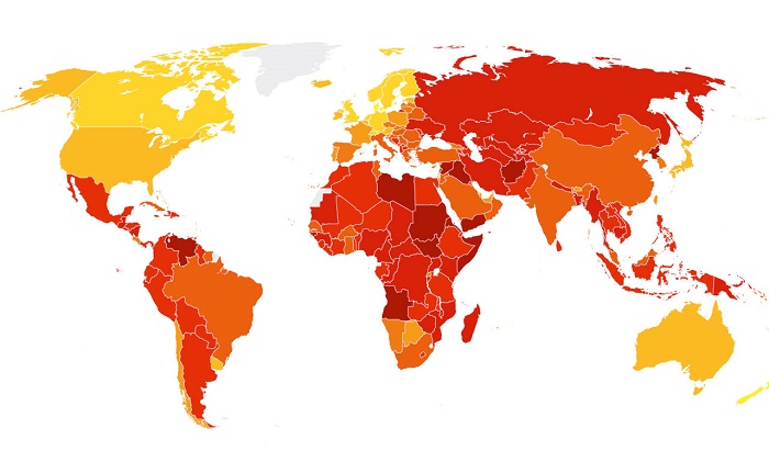 Corruzione nel mondo, Italia al 60esimo posto: miglioramento negli ultimi tre anni