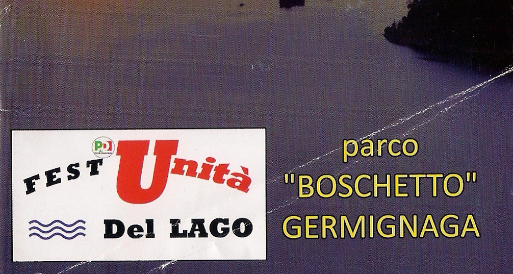 Al "Boschetto" di Germignaga la "Festa de l'Unità del Lago" fra politica, musica e cinema