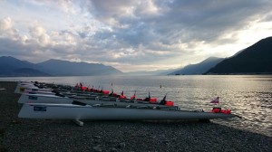 Il secondo giorno del World Rowing Tour Lago Maggiore